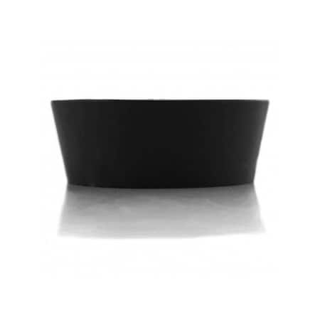 United Scientific Solid Rubber Stopper, Black, No 13, 4/pk, 4PK 259150-13